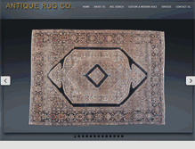 Tablet Screenshot of antiquerugco.com